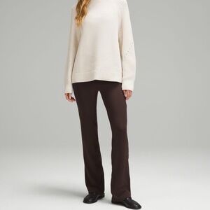 Lululemon Smooth Fit Pull-On High-Rise Pant in Espresso Brown Sz 12